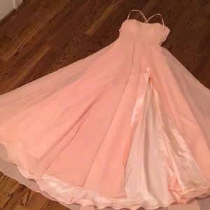 Blush prom\pageant dress